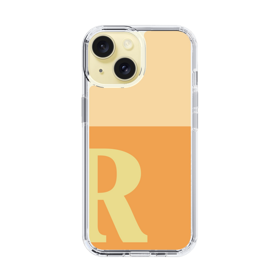 Slim Protection Case［ Original - initial two tone - R orange ］
