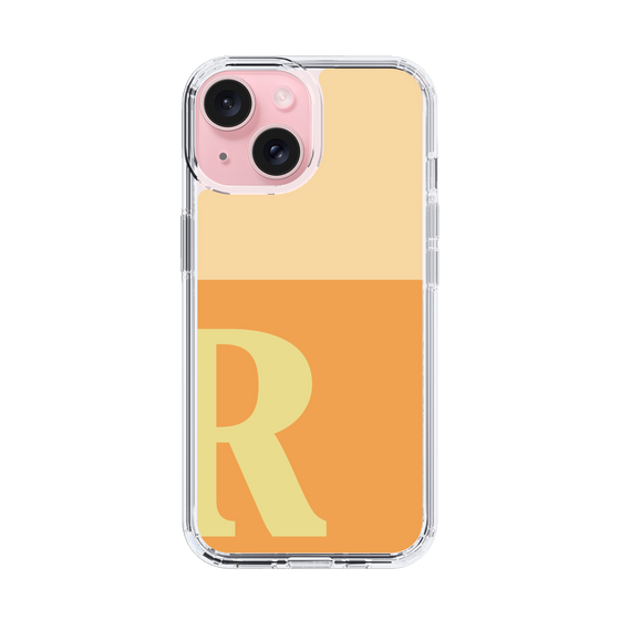 Slim Protection Case［ Original - initial two tone - R orange ］