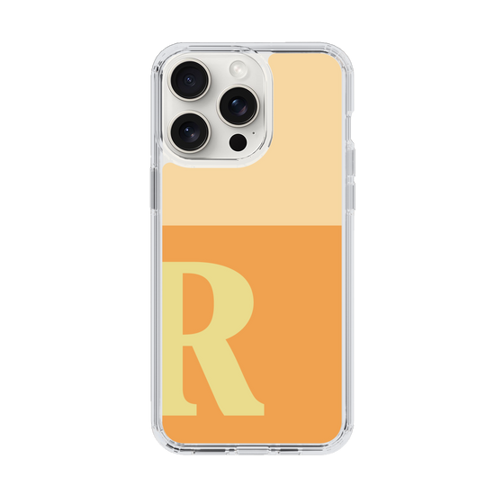 Slim Protection Case［ Original - initial two tone - R orange ］