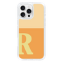 Slim Protection Case［ オリジナル - initial two tone - R orange ］