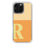 Slim Protection Case［ オリジナル - initial two tone - R orange ］