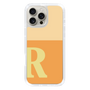 Slim Protection Case［ オリジナル - initial two tone - R orange ］