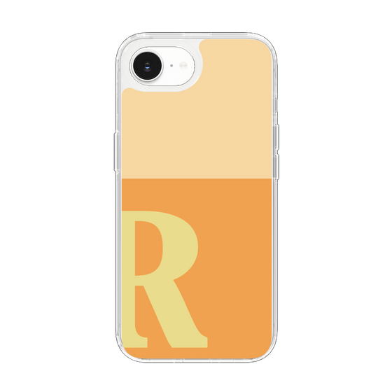 Slim Protection Case［ Original - initial two tone - R orange ］