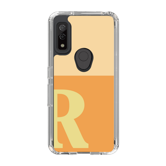 Slim Protection Case［ Original - initial two tone - R orange ］