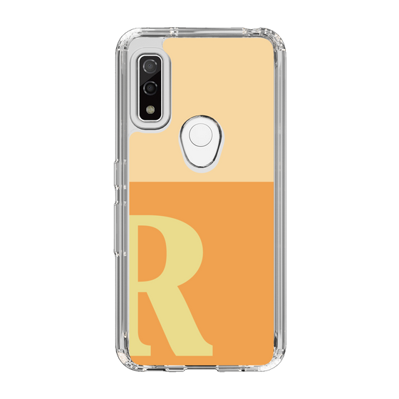 Slim Protection Case［ Original - initial two tone - R orange ］