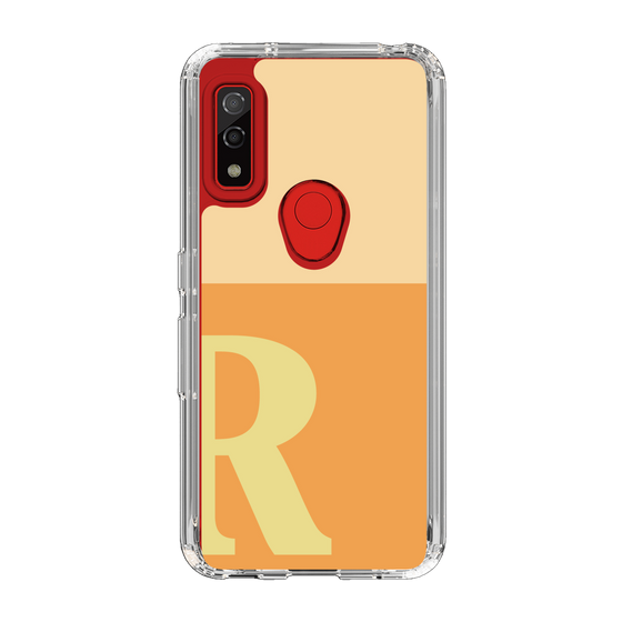 Slim Protection Case［ Original - initial two tone - R orange ］
