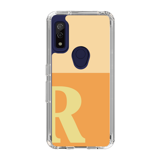 Slim Protection Case［ Original - initial two tone - R orange ］