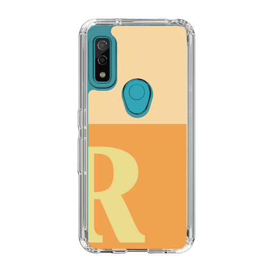 Slim Protection Case［ Original - initial two tone - R orange ］