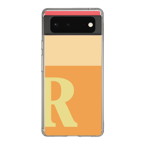 Slim Protection Case［ Original - initial two tone - R orange ］