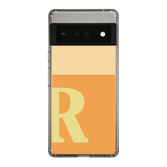 Slim Protection Case［ Original - initial two tone - R orange ］