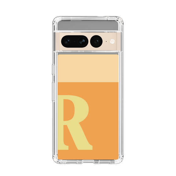 Slim Protection Case［ Original - initial two tone - R orange ］