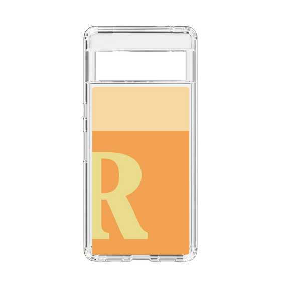 Slim Protection Case［ Original - initial two tone - R orange ］