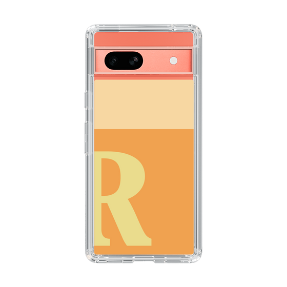 Slim Protection Case［ Original - initial two tone - R orange ］