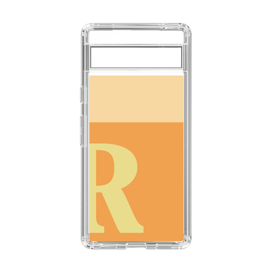 Slim Protection Case［ Original - initial two tone - R orange ］
