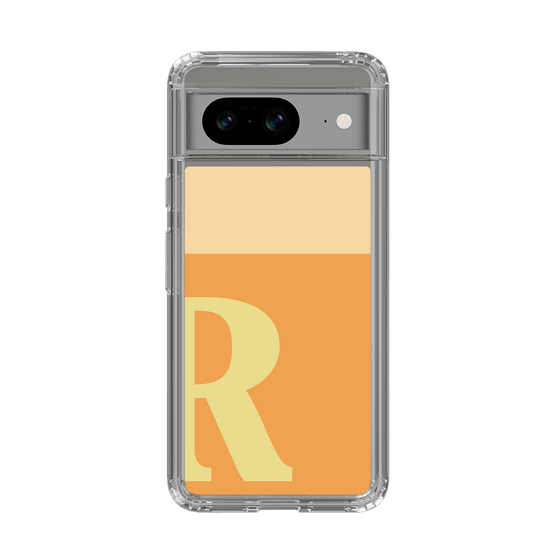Slim Protection Case［ Original - initial two tone - R orange ］