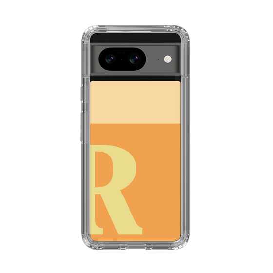 Slim Protection Case［ Original - initial two tone - R orange ］