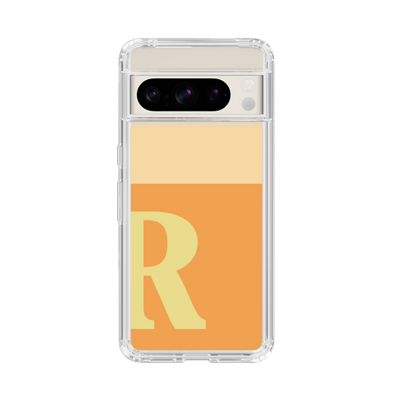 Slim Protection Case［ Original - initial two tone - R orange ］