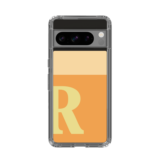 Slim Protection Case［ Original - initial two tone - R orange ］