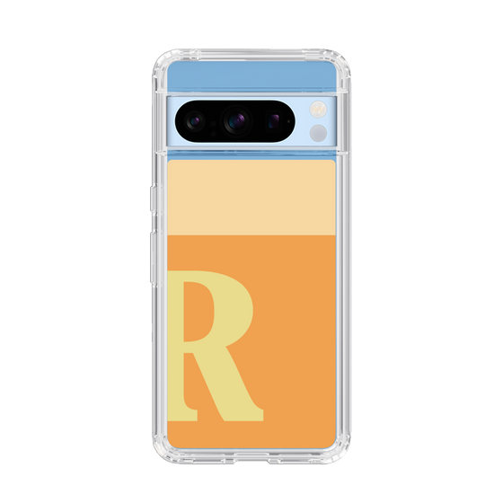 Slim Protection Case［ Original - initial two tone - R orange ］
