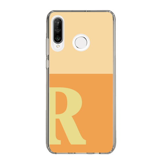 Slim Protection Case［ Original - initial two tone - R orange ］