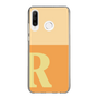 Slim Protection Case［ Original - initial two tone - R orange ］