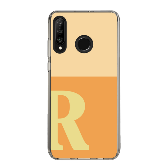 Slim Protection Case［ Original - initial two tone - R orange ］