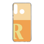 Slim Protection Case［ Original - initial two tone - R orange ］
