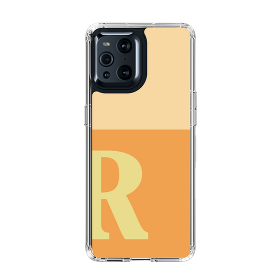 Slim Protection Case［ Original - initial two tone - R orange ］