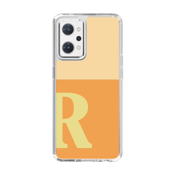 Slim Protection Case［ Original - initial two tone - R orange ］