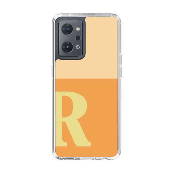 Slim Protection Case［ Original - initial two tone - R orange ］