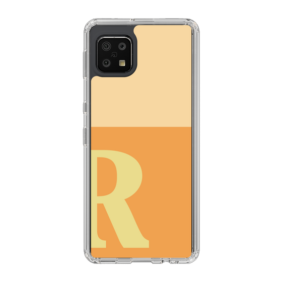 Slim Protection Case［ Original - initial two tone - R orange ］
