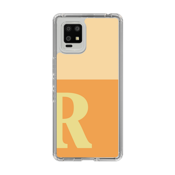 Slim Protection Case［ Original - initial two tone - R orange ］