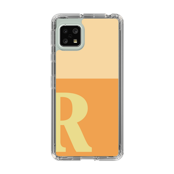 Slim Protection Case［ Original - initial two tone - R orange ］