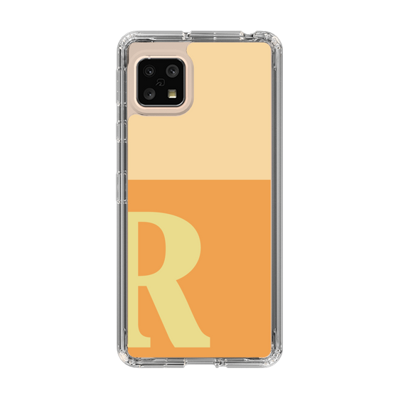 Slim Protection Case［ Original - initial two tone - R orange ］