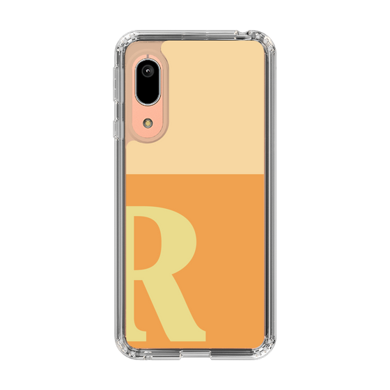 Slim Protection Case［ Original - initial two tone - R orange ］