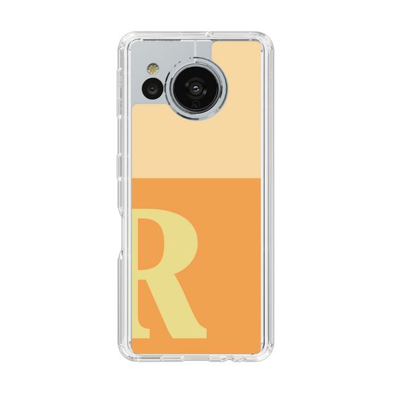Slim Protection Case［ Original - initial two tone - R orange ］