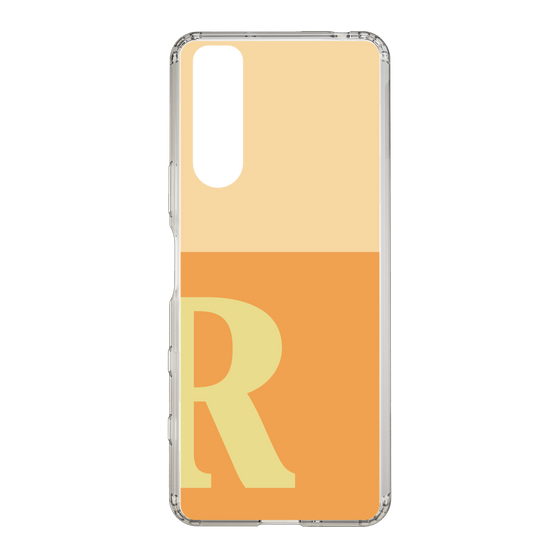 Slim Protection Case［ Original - initial two tone - R orange ］