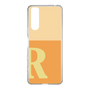 Slim Protection Case［ Original - initial two tone - R orange ］