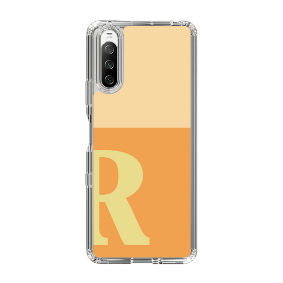 Slim Protection Case［ Original - initial two tone - R orange ］