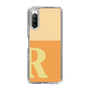Slim Protection Case［ Original - initial two tone - R orange ］