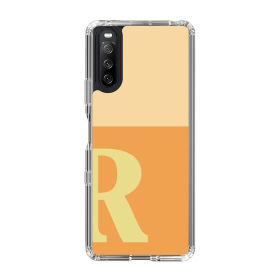 Slim Protection Case［ Original - initial two tone - R orange ］