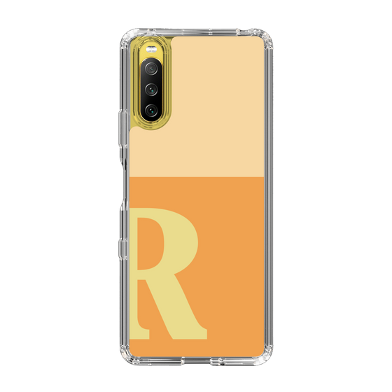 Slim Protection Case［ Original - initial two tone - R orange ］