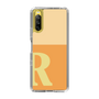 Slim Protection Case［ Original - initial two tone - R orange ］