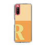 Slim Protection Case［ Original - initial two tone - R orange ］