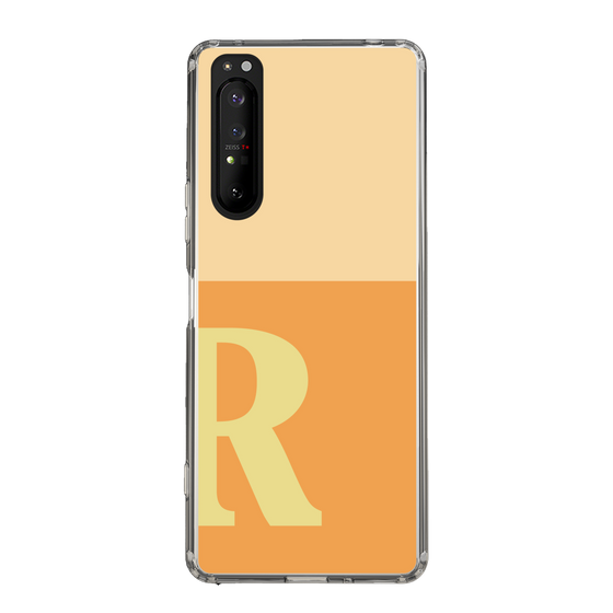Slim Protection Case［ Original - initial two tone - R orange ］