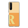 Slim Protection Case［ Original - initial two tone - R orange ］