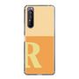Slim Protection Case［ Original - initial two tone - R orange ］
