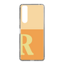 Slim Protection Case［ Original - initial two tone - R orange ］