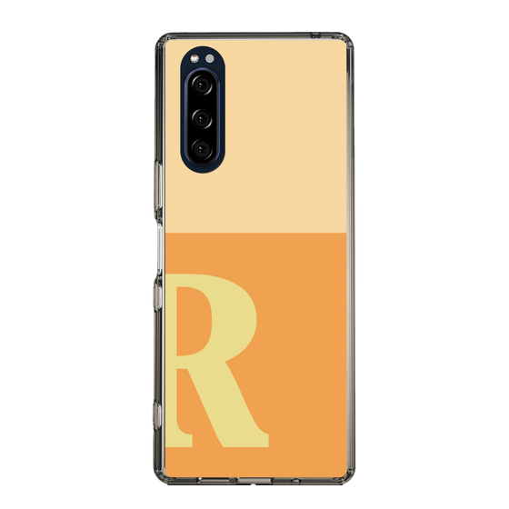 Slim Protection Case［ Original - initial two tone - R orange ］