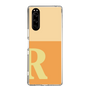Slim Protection Case［ Original - initial two tone - R orange ］